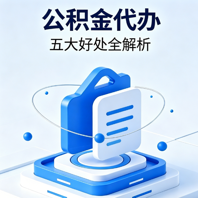 南宁公积金代办到底值不值？这5大好处让你少走弯路